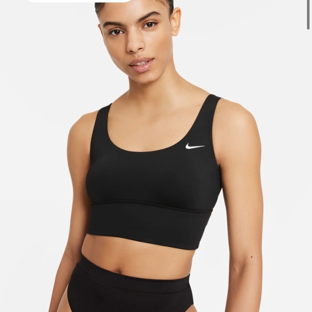 Nike Essential Women's Scoop Neck Midkini Swim Top NWT